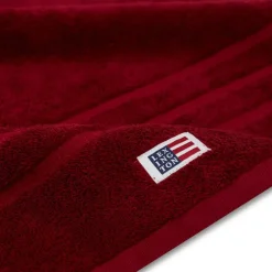 Original håndkle 30x50 cm vinrød