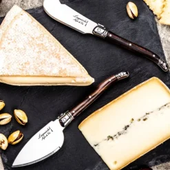 Ostekniver 3 stk dark wood