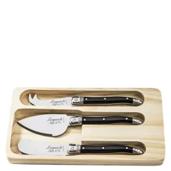 Ostekniver 3 stk svart