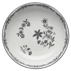 Ostindia dyp tallerken 22 cm svart