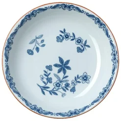 Ostindia dyp tallerken 22 cm blå