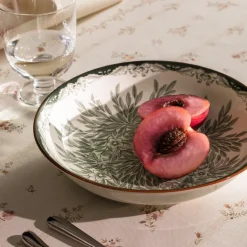 Ostindia Floris dyp tallerken 22 cm grønn