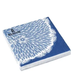 Ostindia Floris servietter 33x33 cm 20 stk blå