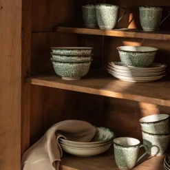 Ostindia Floris skål 50 cl grønn