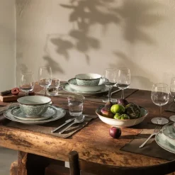 Ostindia Floris tallerken 27 cm grønn