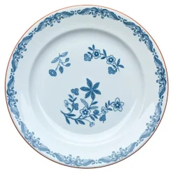 Ostindia tallerken 21 cm blå