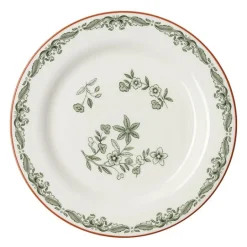 Ostindia tallerken 21 cm grønn