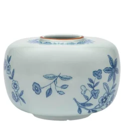 Ostindia vase 13x9 cm blå