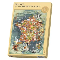 Ostpuslespill Frankrike 1000 brikker