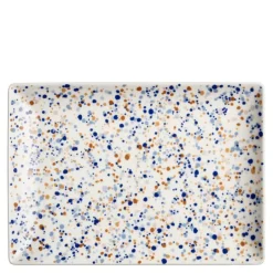 OTC A4 Helle tallerken 21x29 cm blå/brun