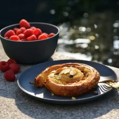 Outdoor asjett 20 cm grå