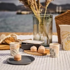 Outdoor asjett 20 cm grå