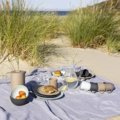 Outdoor drikkebeger 35 cl isblå