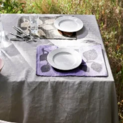 Outdoor Natura dekkebrikker 43x30 cm grønn/lavendel