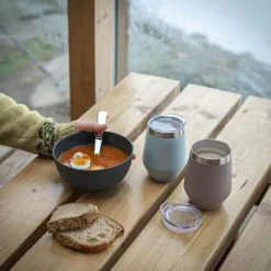 Outdoor skål 0,7L grå