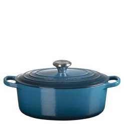 Oval gryte 4,1L deep teal
