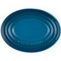 Oval gryteskjeholder 15 cm deep teal