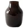 Paloma vase medium 21 cm dark brown