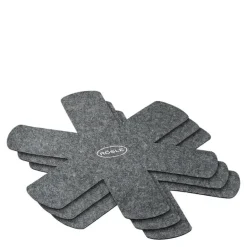 Pannebeskytter 40x40 cm 3 stk grå