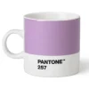 PANTONE espressokopp med hank 12 cl lys lilla