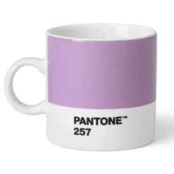 PANTONE espressokopp med hank 12 cl lys lilla