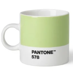 PANTONE espressokopp med hank 12 cl lys grønn
