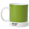 PANTONE kopp med hank 37,5 cl grønn