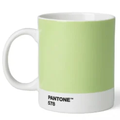PANTONE kopp med hank 37,5 cl lys grønn