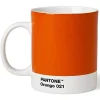 PANTONE kopp med hank 37,5 cl oransje