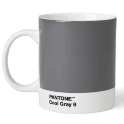 PANTONE kopp med hank 37,5 cl kald grå