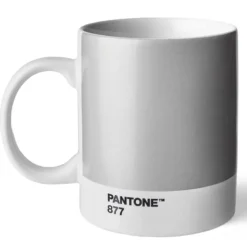 PANTONE kopp med hank 37,5 cl sølv
