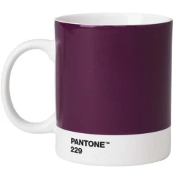 PANTONE kopp med hank 37,5 cl aubergine