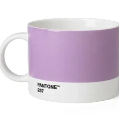 PANTONE tekopp med hank 47,5 cl lys lilla