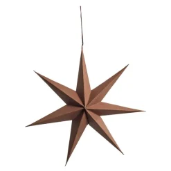 Pappia papirstjerne 30 cm brun
