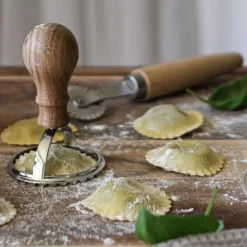 Pasta La Vista ravioli stempelsett 2 deler natur/blank
