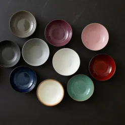 Pastaskål 20 cm svart/amber