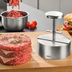 Patti hamburgerpresse 11,5 cm stål