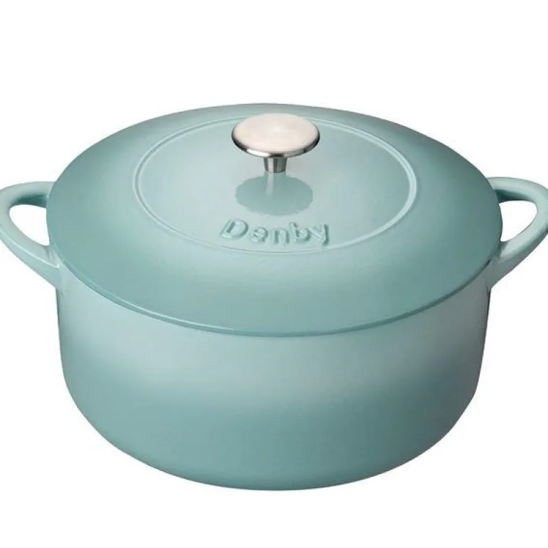 Pavilion støpejernsgryte 26 cm blå