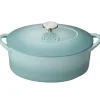Pavilion støpejernsgryte 28 cm blå