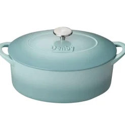 Pavilion støpejernsgryte 28 cm blå