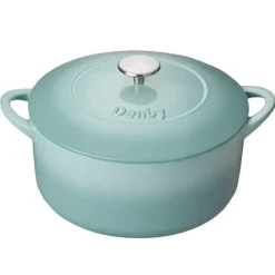 Pavilion støpejernsgryte 24 cm blå