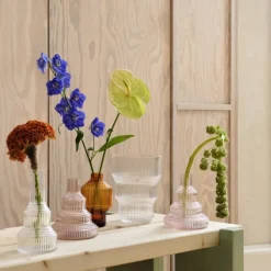 Pavilion tulipanvase 17,3 cm klar