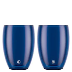 Pavina glass 35 cl 2 stk blå