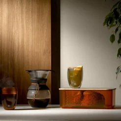 Pavina glass 35 cl 2 stk grå