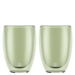 Pavina glass 35 cl 2 stk grønn