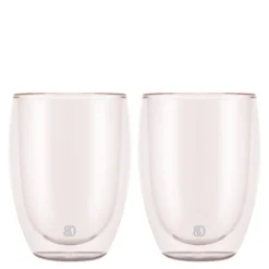 Pavina glass 35 cl 2 stk rosa