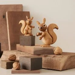 Peanut trefigur baby-Ekorn 8,5 cm