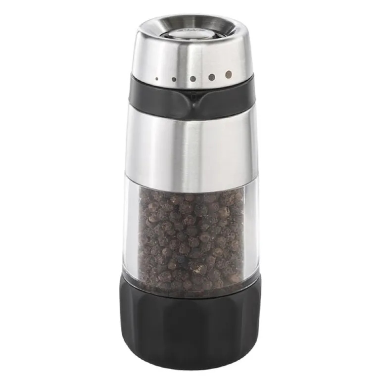 Pepperkvern dryssfri 14 cm stål/svart