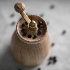 Pepperkvern H9,5 cm eik