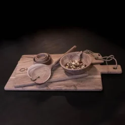 Per skjærebrett lite 45x20x1,5 cm akasie tre